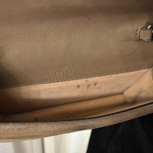 Gucci Beige Leather Clutch